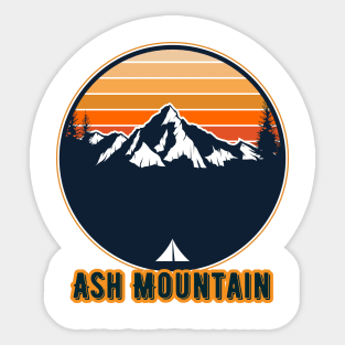 Ash Mountain Sticker